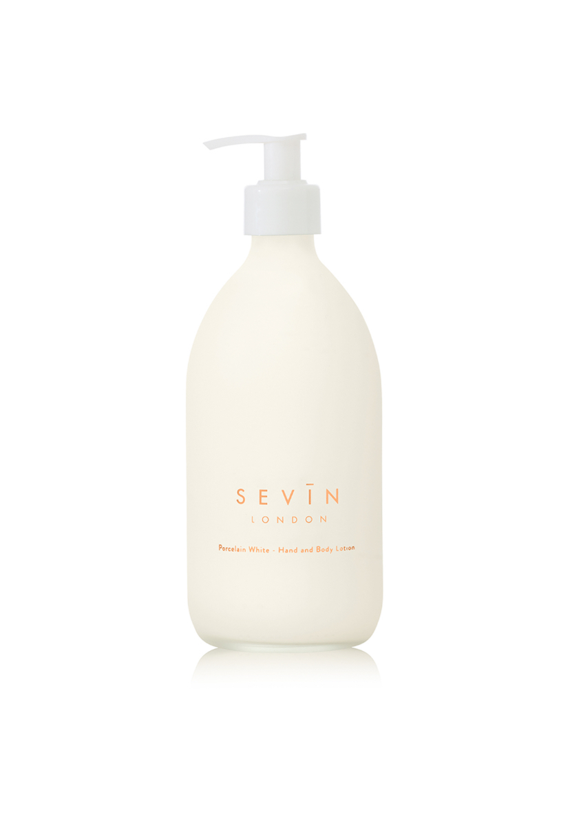 Sevin London PORCELAIN WHITE HAND & BODY LOTION 500ml - ЛОСЬЙОН ДЛЯ РУК ТА ТІЛА 